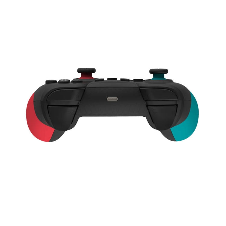 T23 Wireless Bluetooth Game Handle With Vibration And Wake Up Macro Programming Function Handle For Nintendo Switch PRO(Pink Green) - Gamepads by buy2fix | Online Shopping UK | buy2fix
