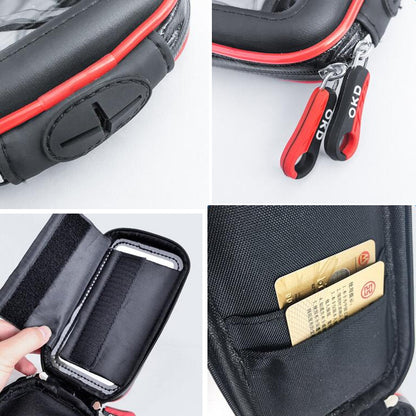 OKD Riding Mobile Phone Bag Bracket Bicycle Mobile Phone Waterproof Bracket Package L(Upgrade) - Bicycle Bags by buy2fix | Online Shopping UK | buy2fix