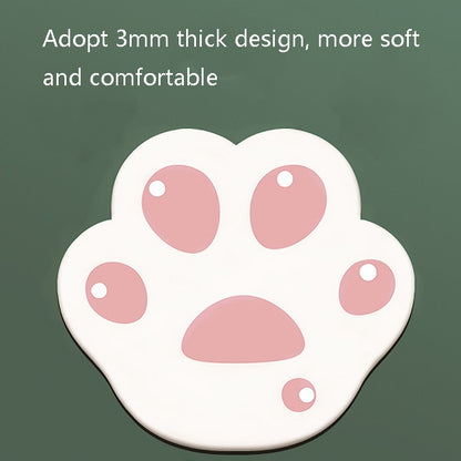 3 PCS XH12 Cats Claw Cute Cartoon Mouse Pad, Size: 280 x 250 x 3mm(Lavender) - Mouse Pads by buy2fix | Online Shopping UK | buy2fix