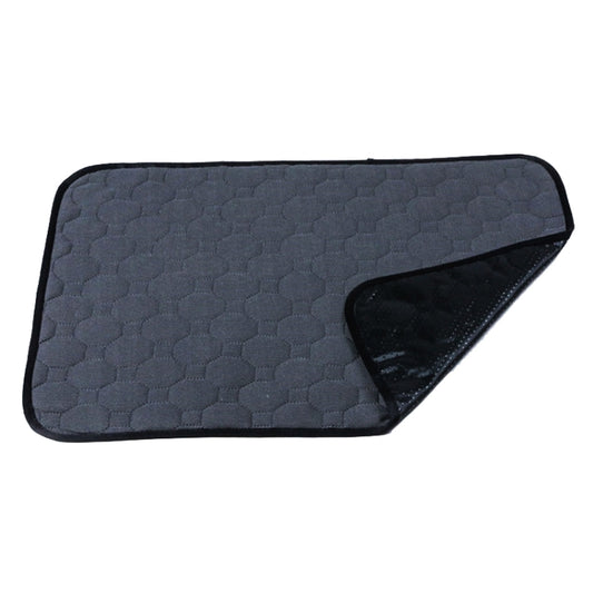 2 PCS 50x40cm Car Pet Injection Pad Waterproof Pad Cat Dog Sofa Waterproof Diapholic Carpet Water Absorbing Pad(Gray) - Seat Accessories by buy2fix | Online Shopping UK | buy2fix