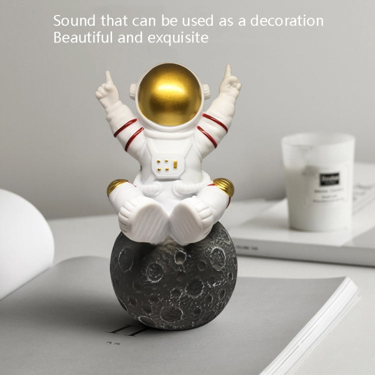 Wireless Bluetooth Small Speaker TWS Mini Portable Astronaut Audio(Silver Gray) - Mini Speaker by buy2fix | Online Shopping UK | buy2fix