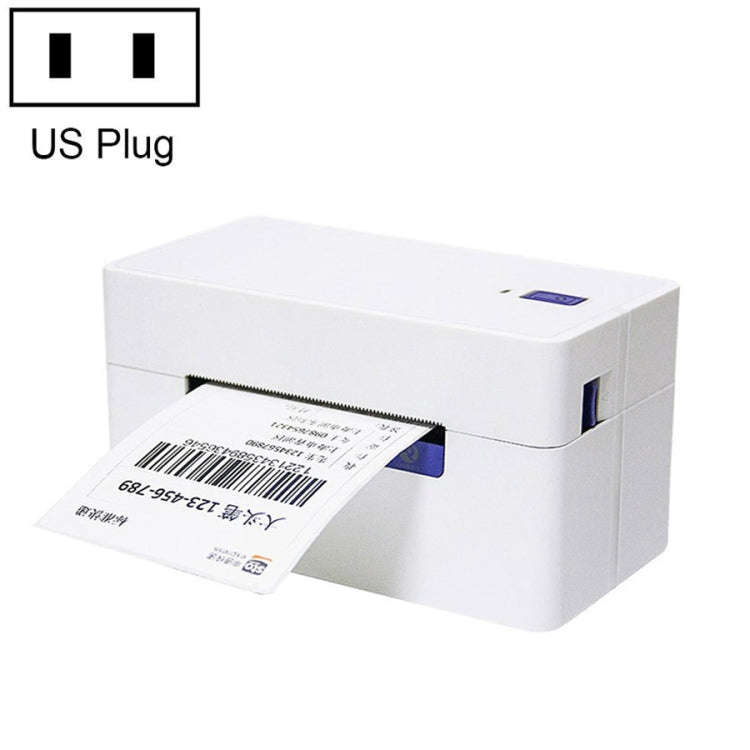 QIRUI 104mm Express Order Printer Thermal Self-adhesive Label Printer, Style:QR-488(US Plug) - Consumer Electronics by buy2fix | Online Shopping UK | buy2fix