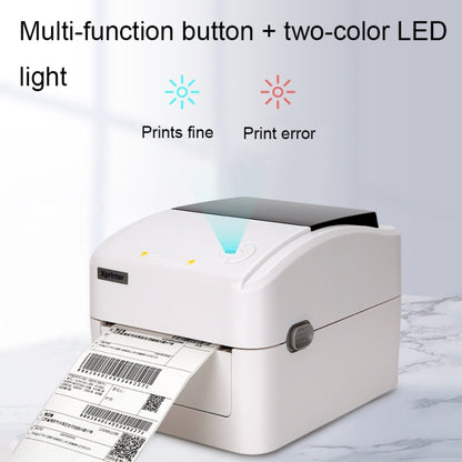 Xprinter XP-420B 108mm Express Order Printer Thermal Label Printer, Style:USB+Bluetooth(UK Plug) - Printer by Xprinter | Online Shopping UK | buy2fix