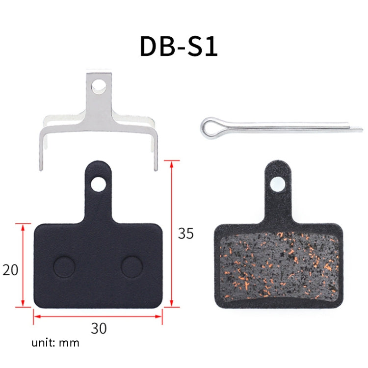 3 Pairs Mountain Bike Semi-Metallic Brake Pads M355 Oil Disc BB5 Resin Disc Brakes, Bagged(DB-S1) - Outdoor & Sports by buy2fix | Online Shopping UK | buy2fix