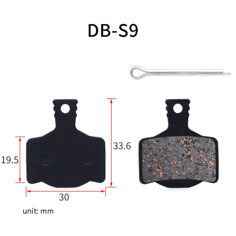 3 Pairs Mountain Bike Semi-Metallic Brake Pads M355 Oil Disc BB5 Resin Disc Brakes, Bagged(DB-S9) - Outdoor & Sports by buy2fix | Online Shopping UK | buy2fix