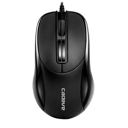 2 PCS Cadeva 006 3 Keys Wired Mouse Household Computer Mouse(PS/2 Interface) - Wired Mice by Cadeva | Online Shopping UK | buy2fix
