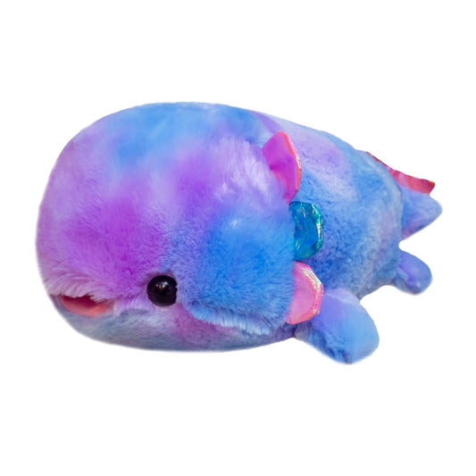 3 PCS Rainbow Color Doll Fish Plush Toy 40cm 0.25kg(Rainbow Purple) - Soft Toys by buy2fix | Online Shopping UK | buy2fix