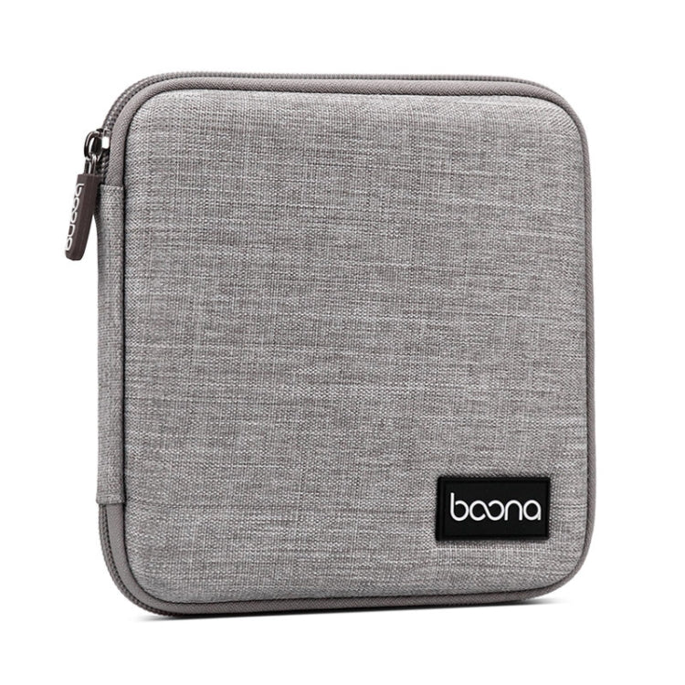 Baona BN-F021 Car Home DVD CD Storage Bag Game CD Storage Bag For PS4(Grey) - Bags by Baona | Online Shopping UK | buy2fix