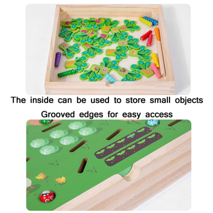 Children Pastoral Plucking Radish Catching Insects Game For Babies Early Education Wooden Toys(Farm) - Early Education Toys by buy2fix | Online Shopping UK | buy2fix