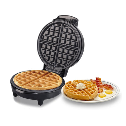 1000W Waffle Maker Breakfast Bread Maker Sandwich Maker Temperature Adjustable Electric Baking Pan(EU Plug) - Home & Garden by buy2fix | Online Shopping UK | buy2fix