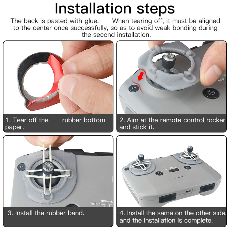 RCSTQ Remote Control Stick Damper Joystick Fixed Bracket For DJI Mavic Air 2 / Air 2S / Mini 2 - DJI & GoPro Accessories by RCSTQ | Online Shopping UK | buy2fix