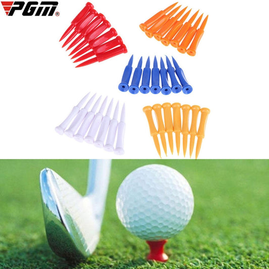 60 PCS PGM QT012 Golf Ribbon Needle Golf Plastic Ball TEE, Random Color Delivery, Specification: 43mm - Golf Accessories by PGM | Online Shopping UK | buy2fix