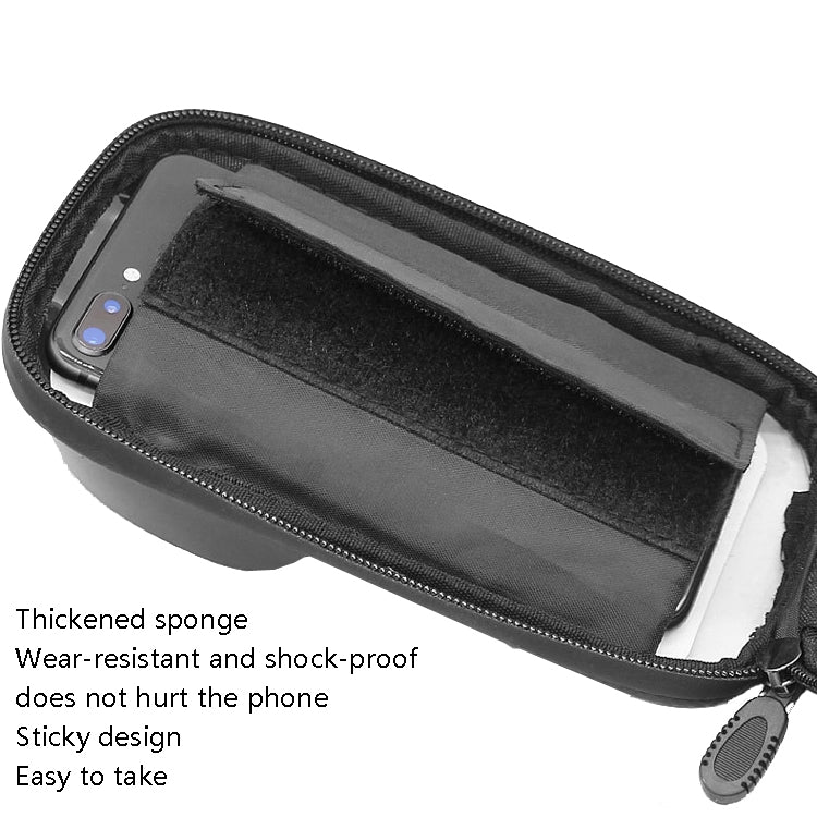 BG-0823 Mountain Bike Hard Shell Beam Bag  Anti-Seismic Bike Bag(Black) - Bicycle Bags by buy2fix | Online Shopping UK | buy2fix