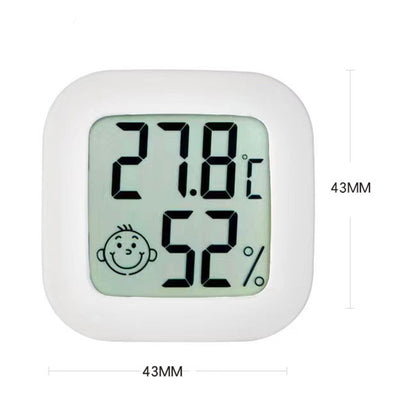 Temperature And Humidity Measuring Baby Room Temperature Meter(White) - Home & Garden by buy2fix | Online Shopping UK | buy2fix