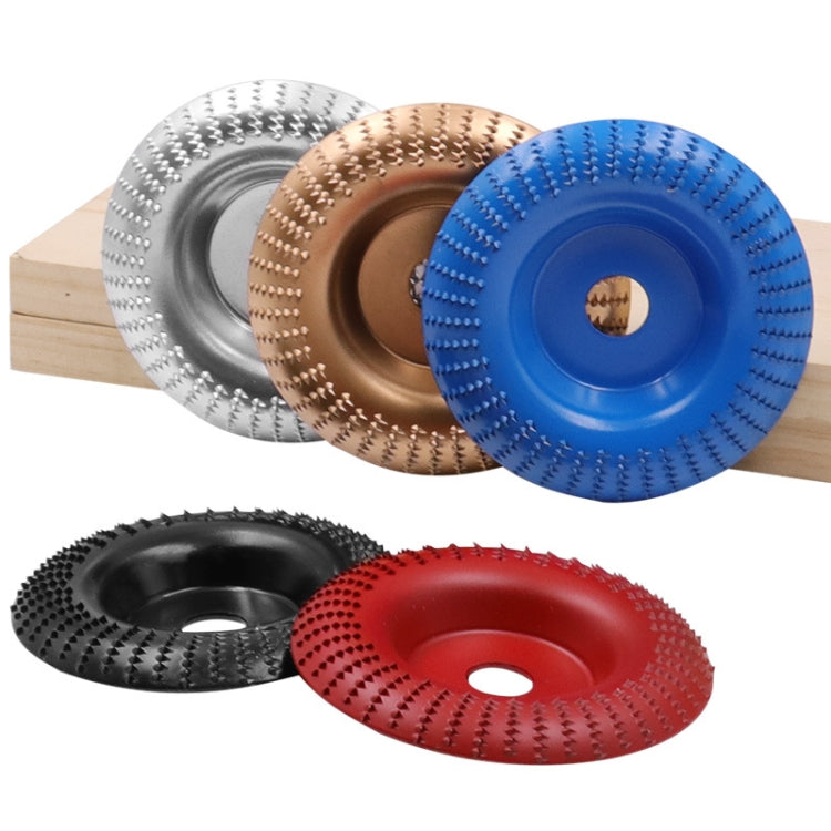 Woodworking Sanding Plastic Stab Discs Hard Round Grinding Wheels For Angle Grinders, Specification: 100mm Golden Curved - Abrasive Tools & Accessories by buy2fix | Online Shopping UK | buy2fix