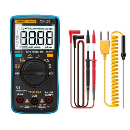 ANENG AN8009 NVC Digital Display Multimeter, Specification: Standard(Blue) - Consumer Electronics by ANENG | Online Shopping UK | buy2fix