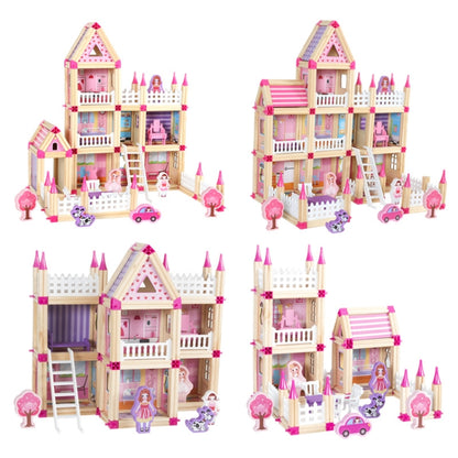 298 PCS Children Building Master Wooden Toy 3D Assembled Model - Building Blocks by buy2fix | Online Shopping UK | buy2fix