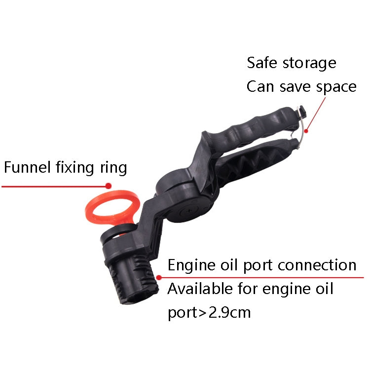 Car Plus Oil Funnel Tool Oil Filling Machine, Specification: A Version - In Car by buy2fix | Online Shopping UK | buy2fix