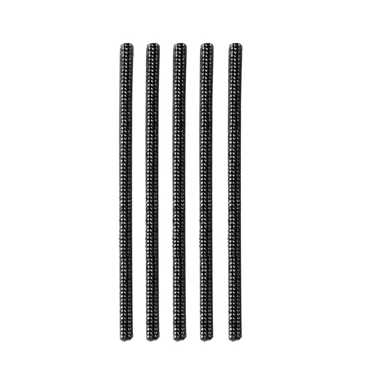 5 PCS Car Outlet Diamond Decorative Strip Air Conditioning Port U-Shaped Clip Strip(Black) - In Car by buy2fix | Online Shopping UK | buy2fix