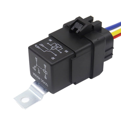 1040 5 Pin Waterproof Integrated Automotive Relay With Bracket, Rated voltage: 24V - In Car by buy2fix | Online Shopping UK | buy2fix