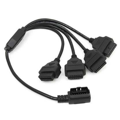 C-MD-4EW 0.5m 16 Pin OBD2 1 for 4 Connection Line - In Car by buy2fix | Online Shopping UK | buy2fix