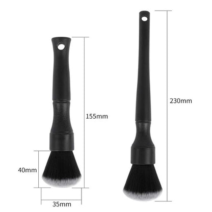 Car Air Conditioner Outlet Brush Interior Cleaning Soft Brush, Specification: Small+Large(Black) - In Car by buy2fix | Online Shopping UK | buy2fix