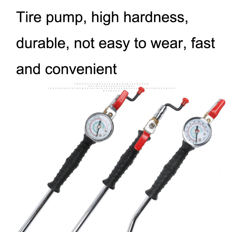 Car Tire Double-Ended Air Nozzle, Specification: Straight Handle - In Car by buy2fix | Online Shopping UK | buy2fix