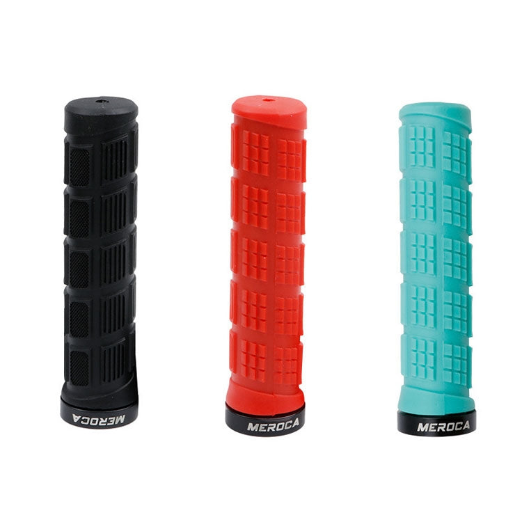 MEROCA Mountain Bike Anti-slip Shock Absorber Riding Grip Cover, Style: One Side Lock ME38 Sky Blue - Outdoor & Sports by MEROCA | Online Shopping UK | buy2fix