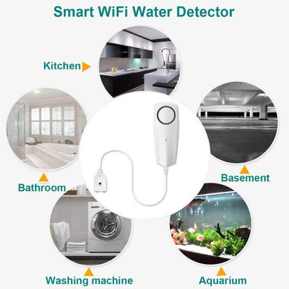 WIFI Smart APP Remote Water Leakage Alarm - Security by buy2fix | Online Shopping UK | buy2fix
