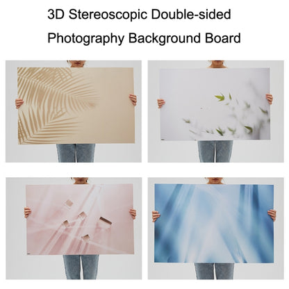 2 PCS 3D Stereoscopic Double-sided Photography Background Board(Flower Rhyme 2) - Camera Accessories by buy2fix | Online Shopping UK | buy2fix