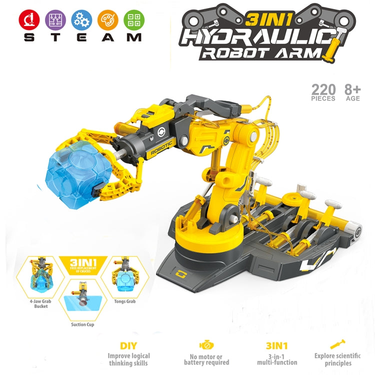 DIY Assembled Science Experiment Engineering Educational Toys(102 Yellow) - DIY Developmental Toys by null | Online Shopping UK | buy2fix