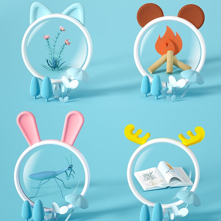 3x Magnifying Glass HD Cartoon Magnifying Glass Toy Gift For Children(Blue Kitten) - Consumer Electronics by buy2fix | Online Shopping UK | buy2fix