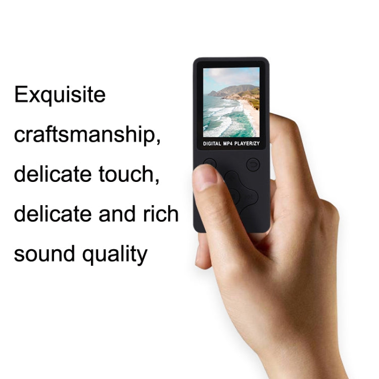 T68 Card Lossless Sound Quality Ultra-thin HD Video MP4 Player(Blue) - Consumer Electronics by buy2fix | Online Shopping UK | buy2fix