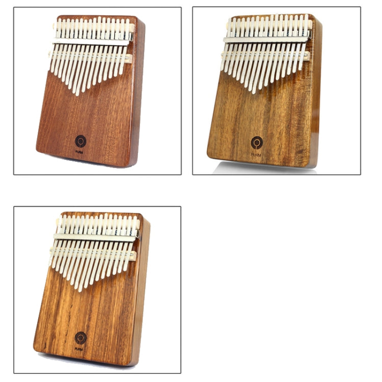 PURM Kalimba Thumbs Piano Beginner Piano Portable Musical Instrument, Color: 21 Tone Mahogany - Keyboard Instruments by buy2fix | Online Shopping UK | buy2fix