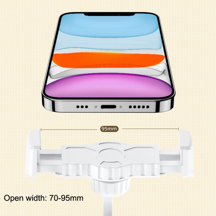 Desktop Live Mobile Phone Telescopic Folding Bracket(Cherry Blossom Pink) - Consumer Electronics by buy2fix | Online Shopping UK | buy2fix