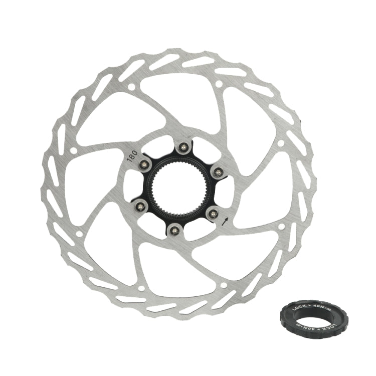 RACEWORK RS6 Mountain Bike Mid-lock Discs, Diameter: 180mm - Outdoor & Sports by RACEWORK | Online Shopping UK | buy2fix