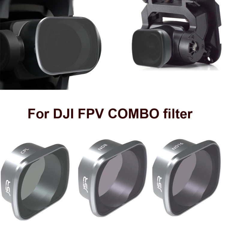 JSR  Drone Filters for DJI FPV COMBO ,Model: Night - DJI & GoPro Accessories by JSR | Online Shopping UK | buy2fix