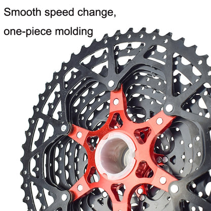 VG Sports Split Mountain Bike Lightweight Cassette Flywheel, Style: 11 Speed 46T (Black) - Outdoor & Sports by VG Sports | Online Shopping UK | buy2fix