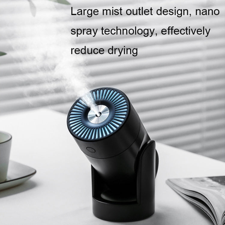 L09 USB Plug-in Rotating Colorful Night Light Humidifier(White) - Home & Garden by buy2fix | Online Shopping UK | buy2fix
