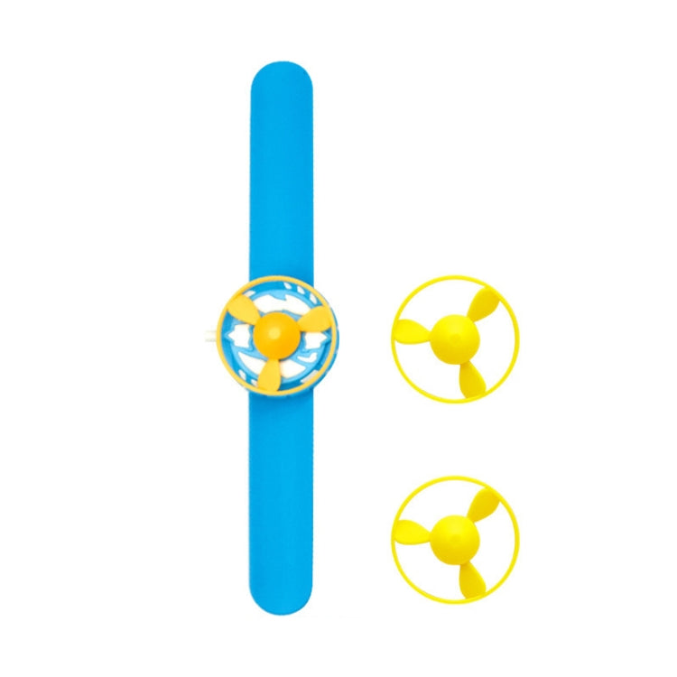 2 Sets 456 Children Bracelet Gyro Spinning Flying Saucer Toys(Blue) - Spinning Toys by buy2fix | Online Shopping UK | buy2fix