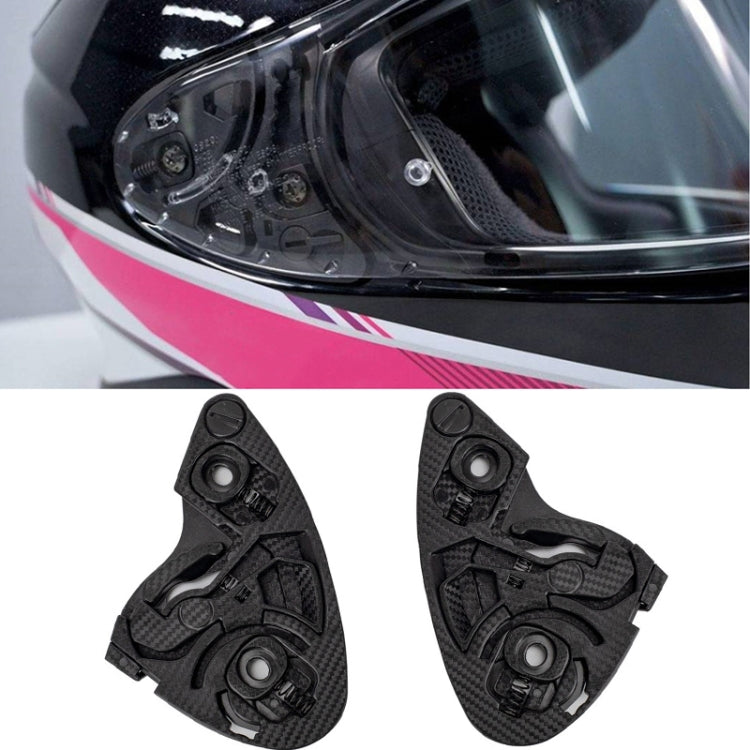 1 Pair Motorcycle Helmet Accessories X14 / Z7 Base - In Car by buy2fix | Online Shopping UK | buy2fix