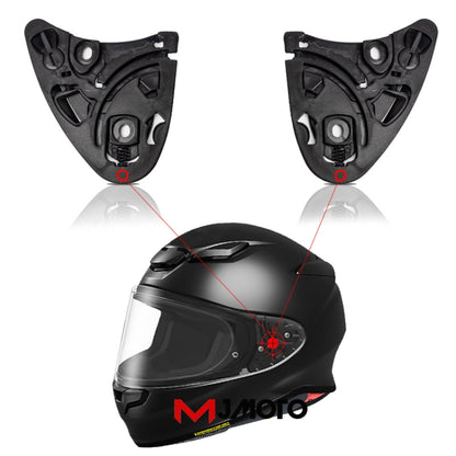 1 Pair Motorcycle Helmet Accessories Z8 Base - In Car by buy2fix | Online Shopping UK | buy2fix