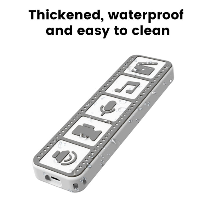 Silicone Remote Controller Waterproof Anti-Slip Protective Cover For Apple TV 4K 2021(Luminous Color) - Consumer Electronics by buy2fix | Online Shopping UK | buy2fix