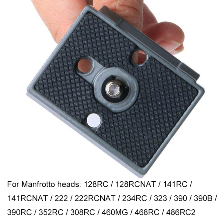 JMSUZ 200PL-14 For Manfrotto Camera Tripod Head Quick Release Plate Base - Camera Accessories by JMSUZ | Online Shopping UK | buy2fix