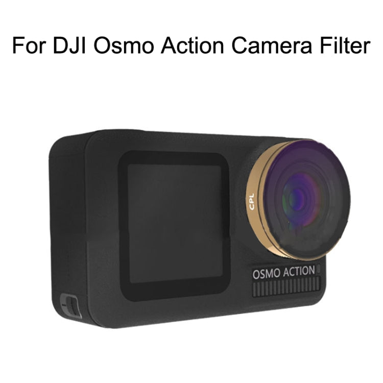 JSR For DJI Osmo Action Motion Camera Filter, Style: LG-ND32/PL - DJI & GoPro Accessories by JSR | Online Shopping UK | buy2fix