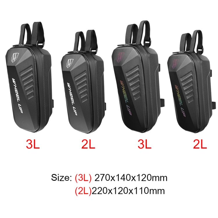 WHEEL UP X6  Electric Scooter Hard Shell Hanging Bag 2L(Colorful Logo) - Bicycle Bags by WHEEL UP | Online Shopping UK | buy2fix