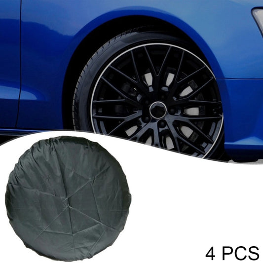 4PCS/Set L Waterproof and Dustproof Car Spare Tire Cover Tire Protector - In Car by buy2fix | Online Shopping UK | buy2fix