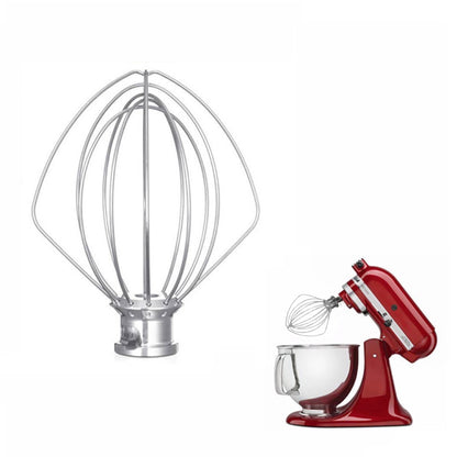 For KitchenAid Stand Mixer 5QT  Whip Whisk  Stainless Steel Accessories - Home & Garden by buy2fix | Online Shopping UK | buy2fix