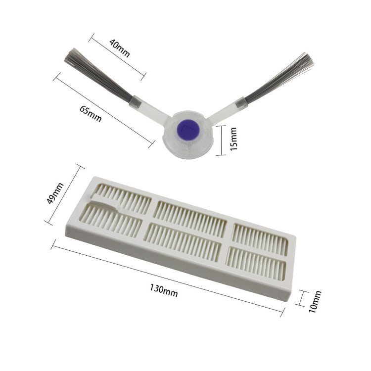 For Narwal Clean Robot J3 Spare Part Accessory 2pcs Mop - Consumer Electronics by buy2fix | Online Shopping UK | buy2fix