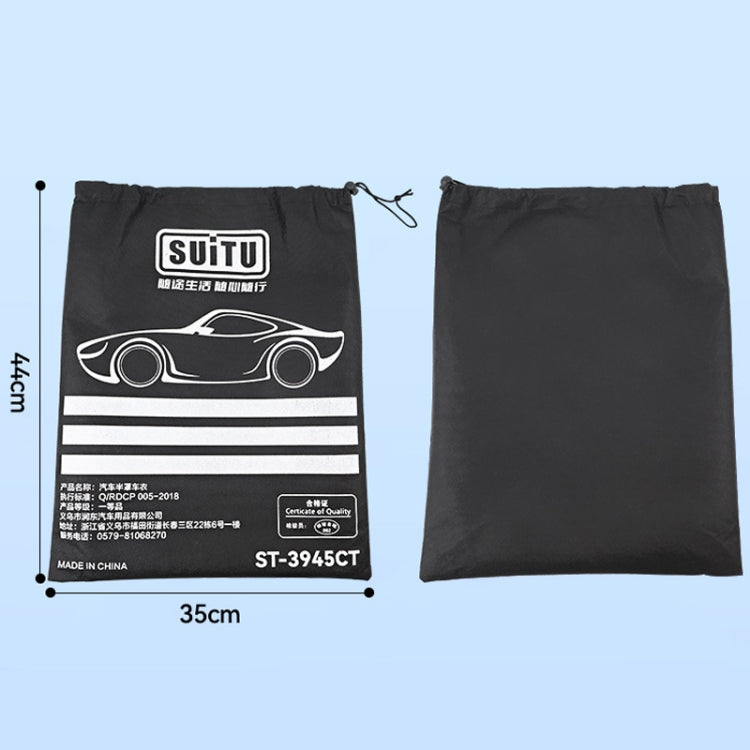 SUITU R-3945 Car Winter Front Glass Snow Shield Defrost Sunshade Thickened Car Clothing, Style: Non-magnet Three Layers Thickened - In Car by SUITU | Online Shopping UK | buy2fix